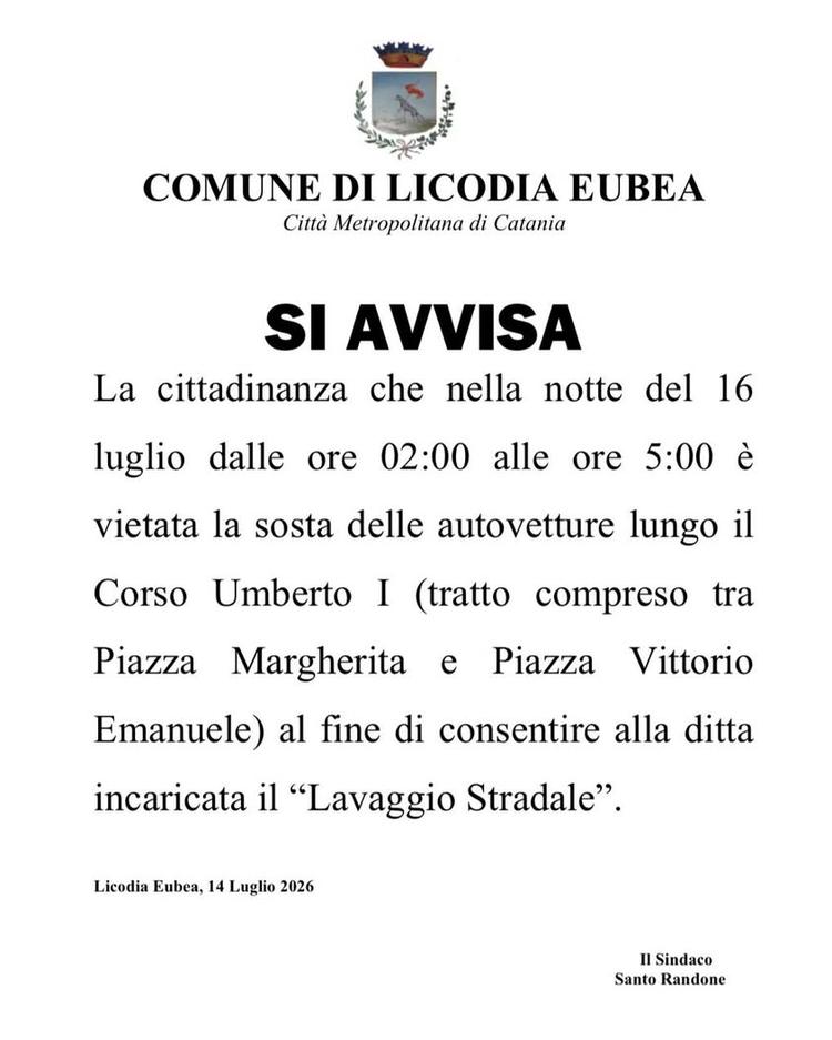 Comune di Licodia Eubea Posted