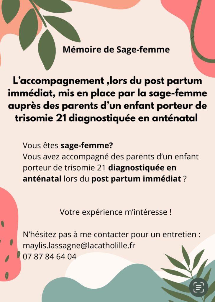 mémoire sage femme