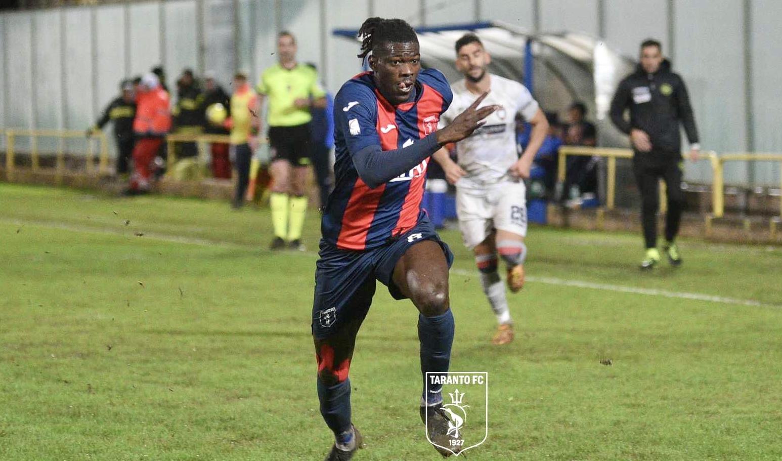 Serie D, l’ex promessa del Taranto Diaby riparte dal Martina