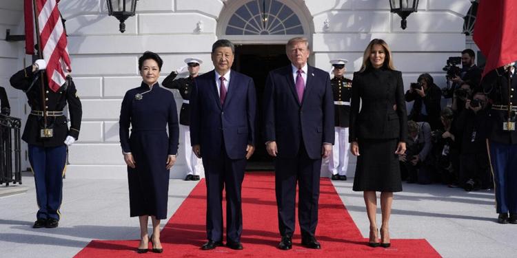 Trump accoglie Xi alla Casa Bianca: «Una grande amicizia». Il leader cinese: insieme «lungo una rotta sicura verso il futuro»