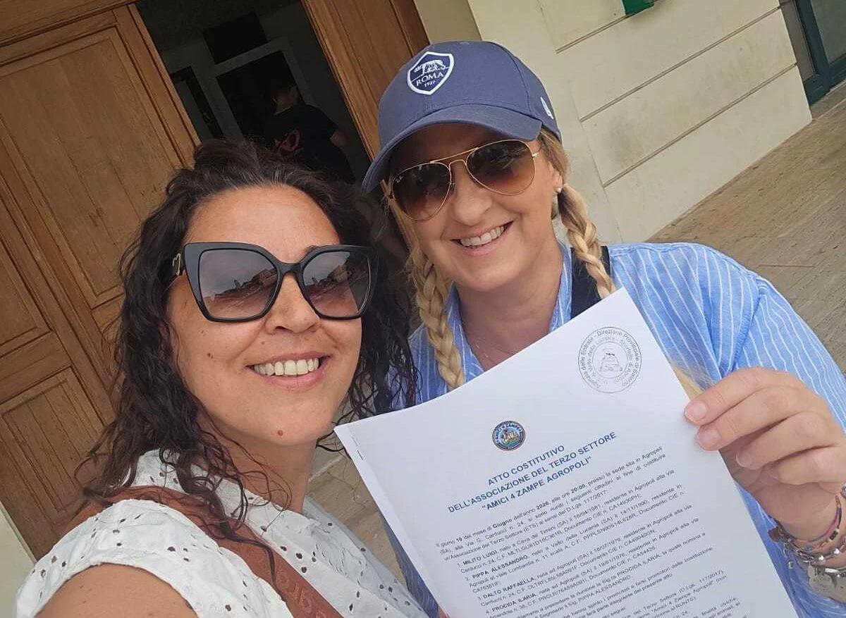 Agropoli, una svolta per il benessere animale: nasce ufficialmente l’Associazione “Amici 4 Zampe”