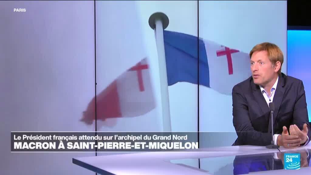 Macron à Saint-Pierre-et-Miquelon : "Une manière de rappeler la souveraineté française"