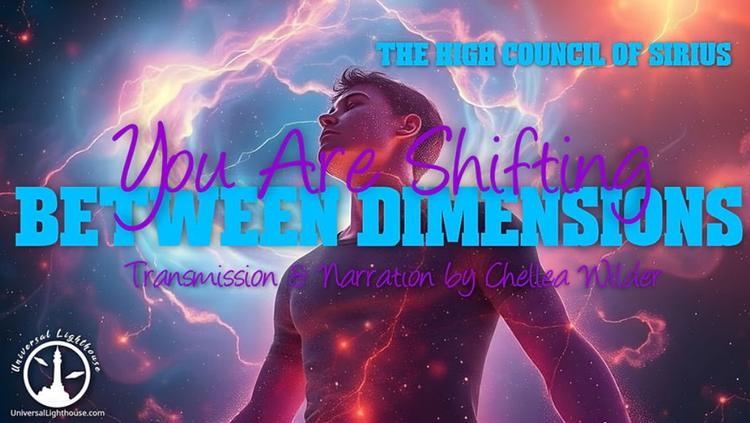 VOUS ÊTES EN TRAIN DE PASSER ENTRE LES DIMENSIONS