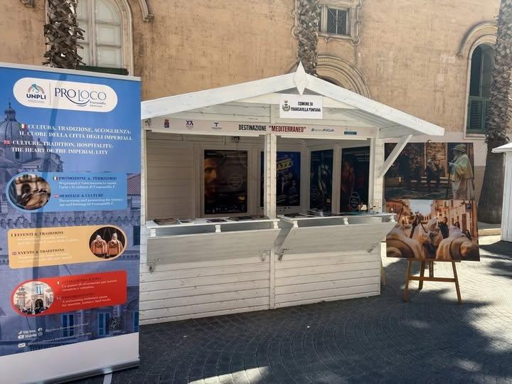 📍 Francavilla Fontana a "Destinazione Mediterraneo" Questa sera alle 19.30, inaugura a Taranto il Villaggio dell'Accogl...
