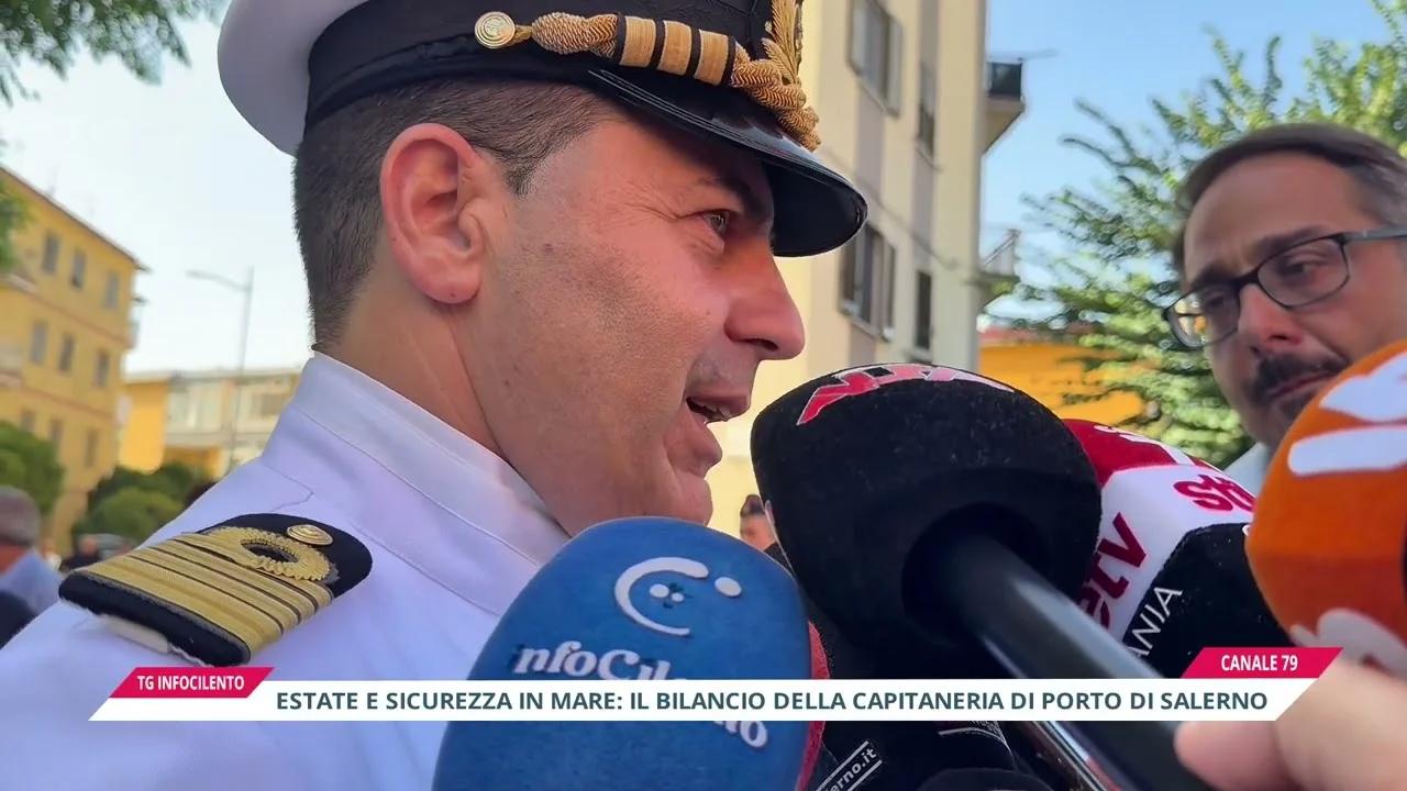 Estate e sicurezza in mare: ecco il bilancio della Capitaneria di porto di Salerno
