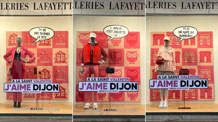 Saint-Valentin : participez au concours J’aime Dijon x Galeries Lafayette