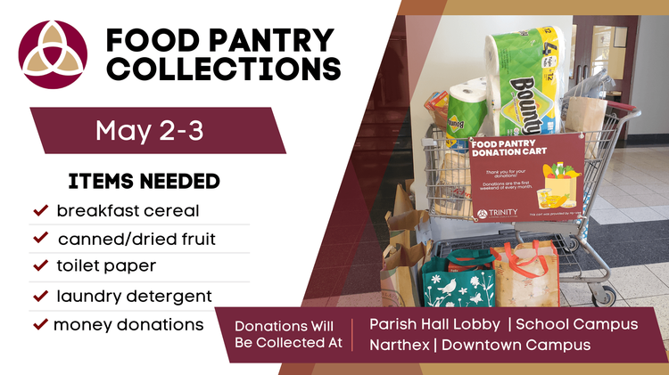 May Food Pantry Collection