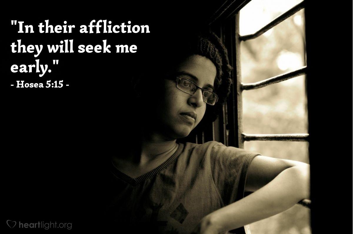 Hosea 5:15 - Evening Devotional for Jul. 25th