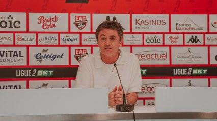 EAG - Grenoble Foot 38 : le point presse de Sylvain Ripoll