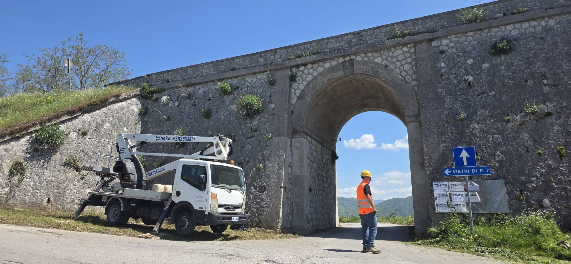 Caggiano, al via i lavori per la sicurezza del centro storico e delle infrastrutture