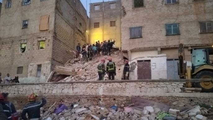 مفجع.. حصيلة ضحايا انهيار عمارة بفاس ترتفع إلى 8 وفيات