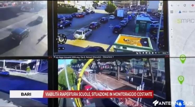 Bari, viabilità riapertura scuole: monitoraggio costante
