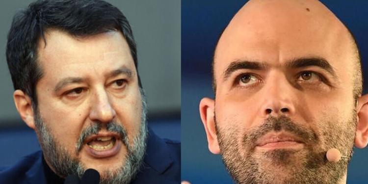 Salvini: "Il giudice ha detto che Saviano poteva dire che sono il ministro della malavita". Lo riquelerò