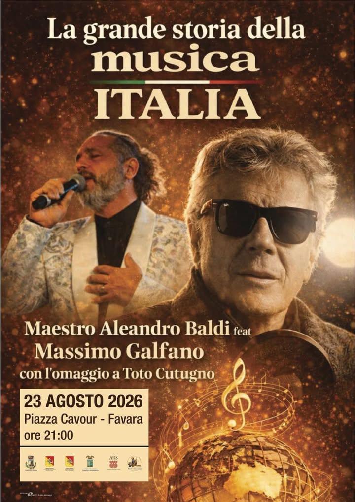 Festeggiamenti in onore di San Giuseppe 2026 Questa sera alle 21:00, in piazza Cavour, il primo grande appuntamento musi...