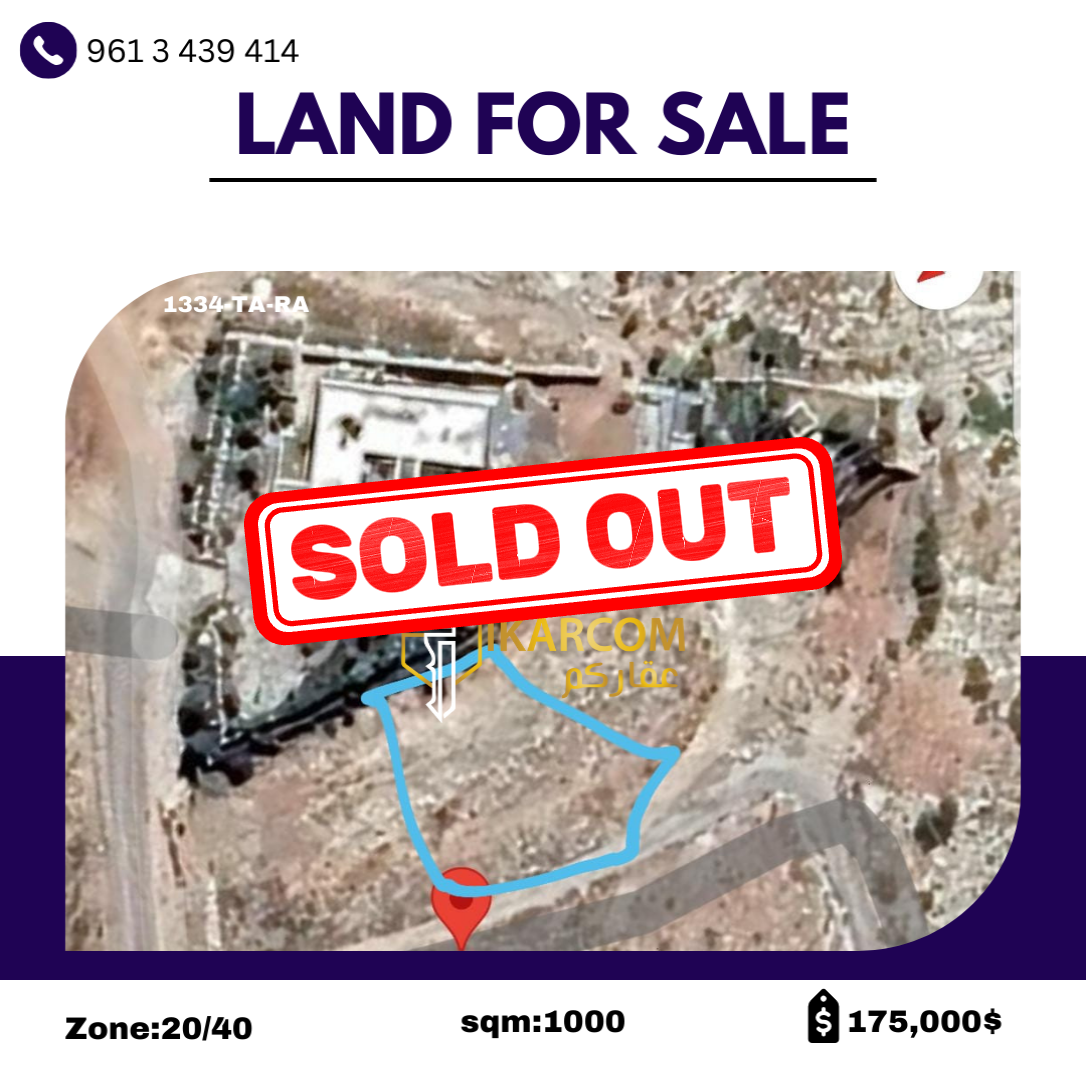 Land for sale in Bekish with open sea view