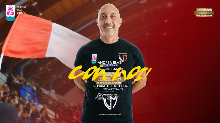 Volley A2/M, Melendugno affida la preparazione atletica ad Andrea Blasi