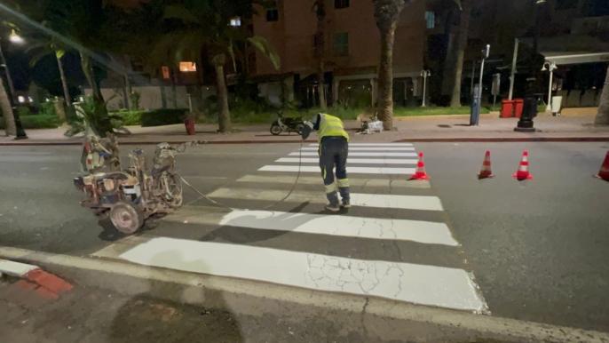 مراكش تلبس حلة جديدة استعدادا للزيارة الملكية المرتقبة