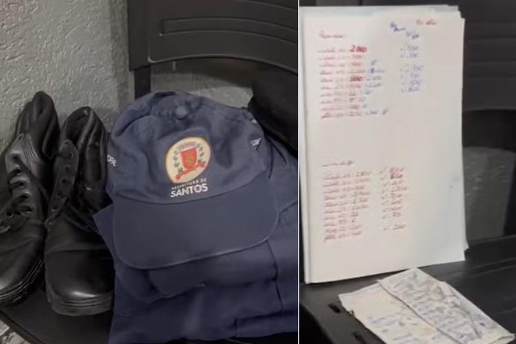 Polícia encontra mais de 6 kg de drogas e fardas da GCM em 'casa bomba' em São Vicente