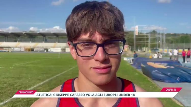Giuseppe Capasso vola agli Europei U18: record nel disco