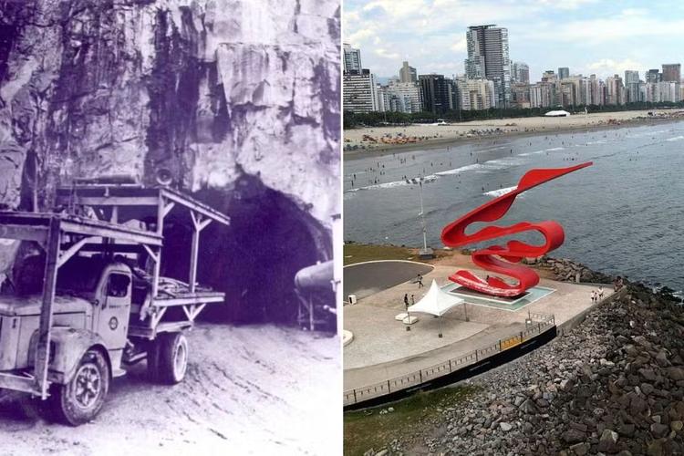 Pedras de 600 milhões de anos, iguais às do Pão de Açúcar, formam parque no mar em SP; entenda