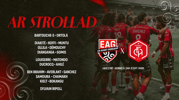 EAG – FC Annecy : le groupe