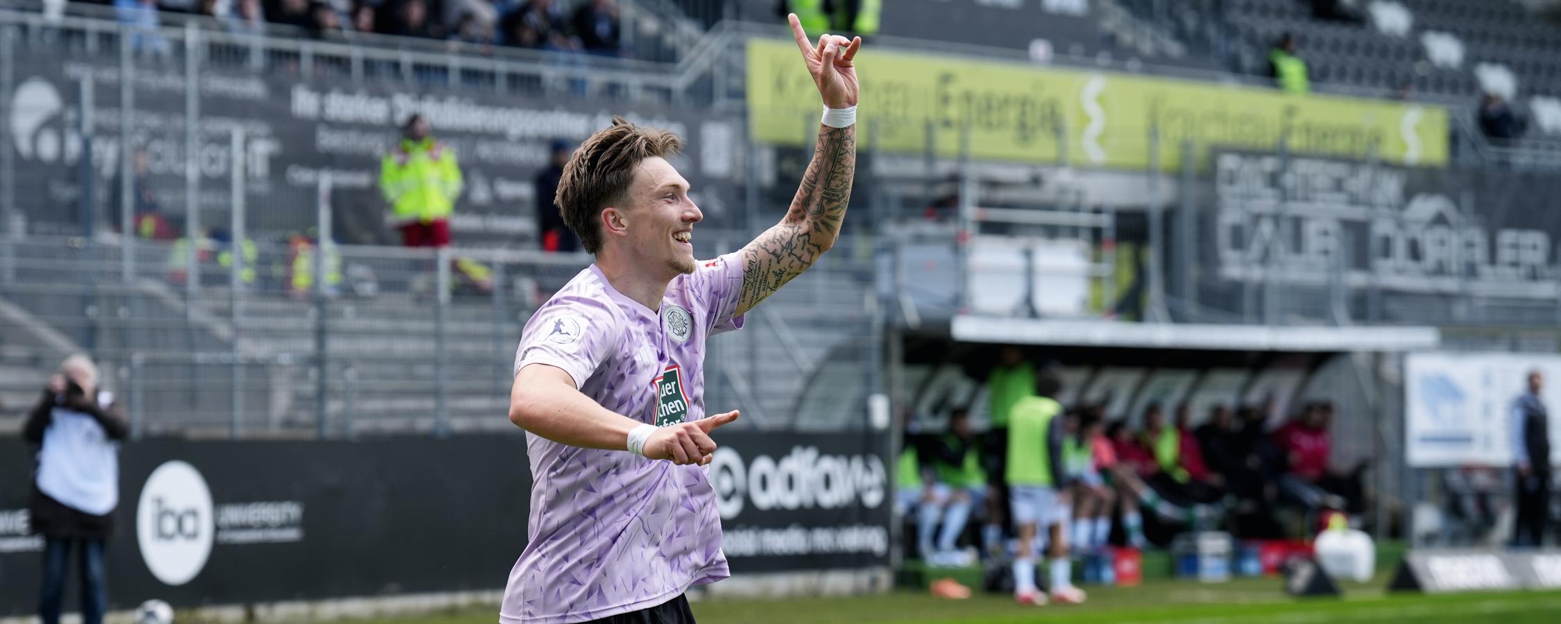 3:1-Sieg im letzten Ligaspiel in Sandhausen