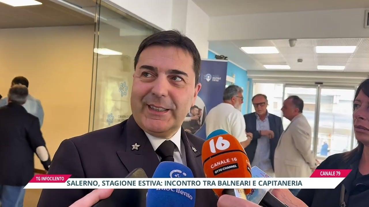 Sicurezza balneare e stagione estiva 2026: a Salerno il tavolo tra Capitaneria, Comuni e operatori