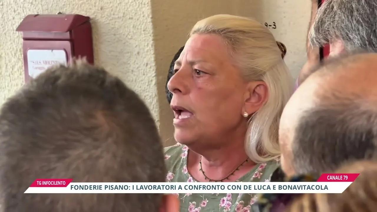 Fonderie Pisano: i lavoratori incontrano De Luca e Bonavitacola: “confronto positivo”