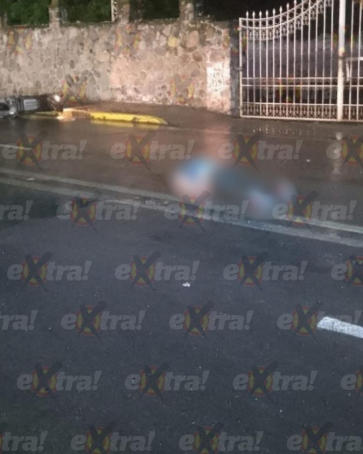 Motociclista queda inconsciente tras derrapar en plena avenida de Cuautla