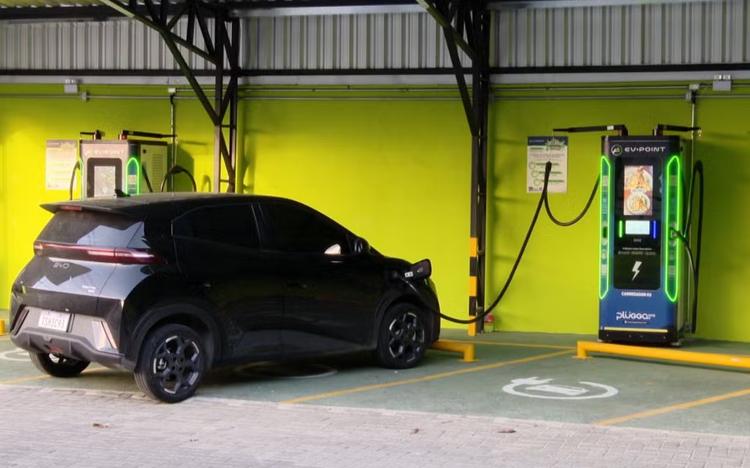 Frota de carros elétricos cresce 150% no Amazonas no primeiro semestre de 2026; estado lidera na Região Norte