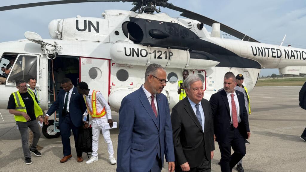 En Haïti, le chef de l'ONU Antonio Guterres demande "pardon" aux victimes des gangs