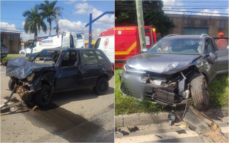 VÍDEO: Acidentes deixam cinco feridos em Varginha e um morto na BR-354, no Sul de Minas