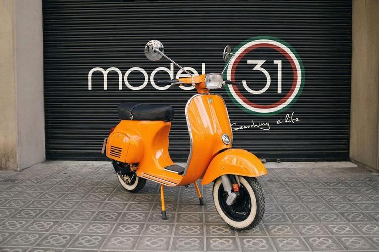 MODEL 31 PRESENTARÁ EN MADRID X MOTO SU PROYECTO DE CONVERSIÓN DE VESPAS CLÁSICAS A ELÉCTRICAS