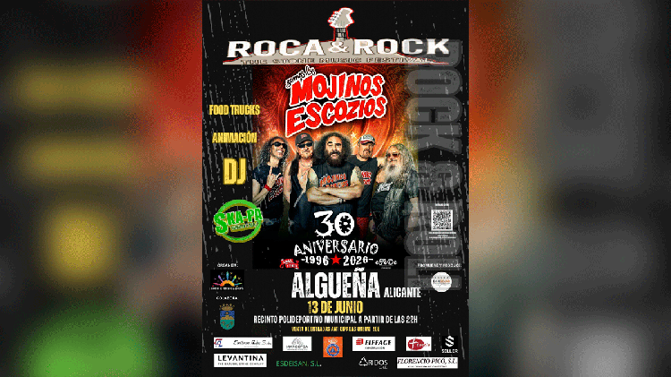#Algueña: Mojinos Escozíos encabeza el estreno del festival Roca & Rock