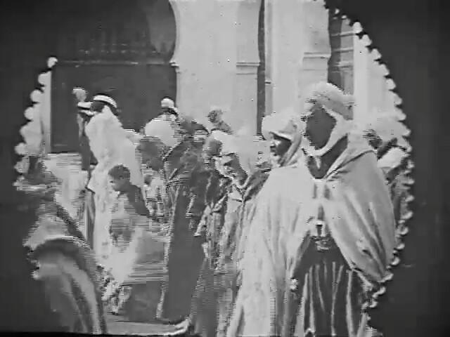 الصلاة الكبرى بتلمسان في عدسة استعمارية مبكرة