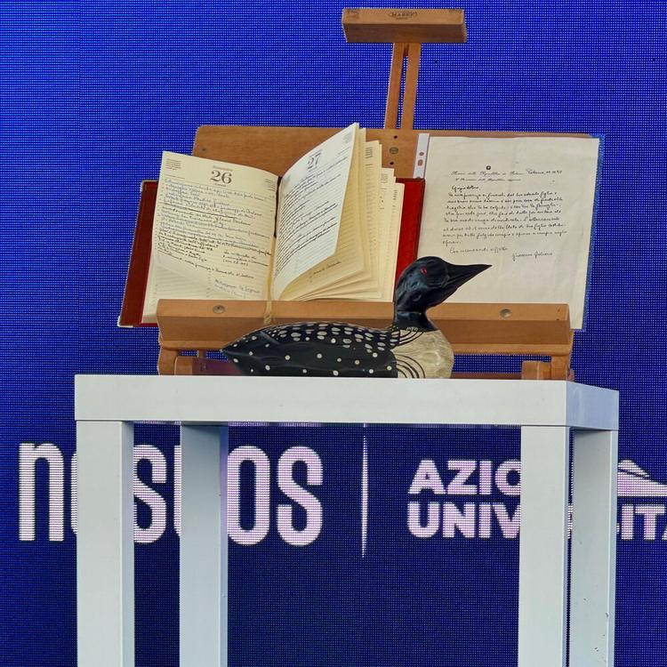 Colosimo: “Una bellissima sorpresa. Agenda, lettera e papera dalla Fondazione Falcone"