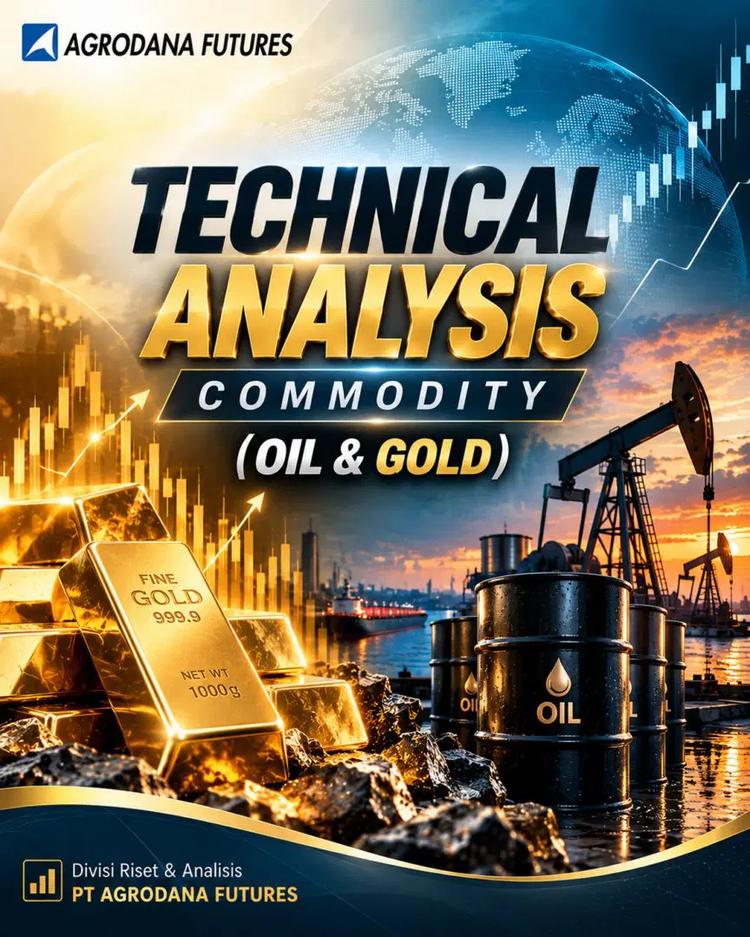 Technical Analysis Commodity (Gold, Crude Oil) 23 Oktober 2026