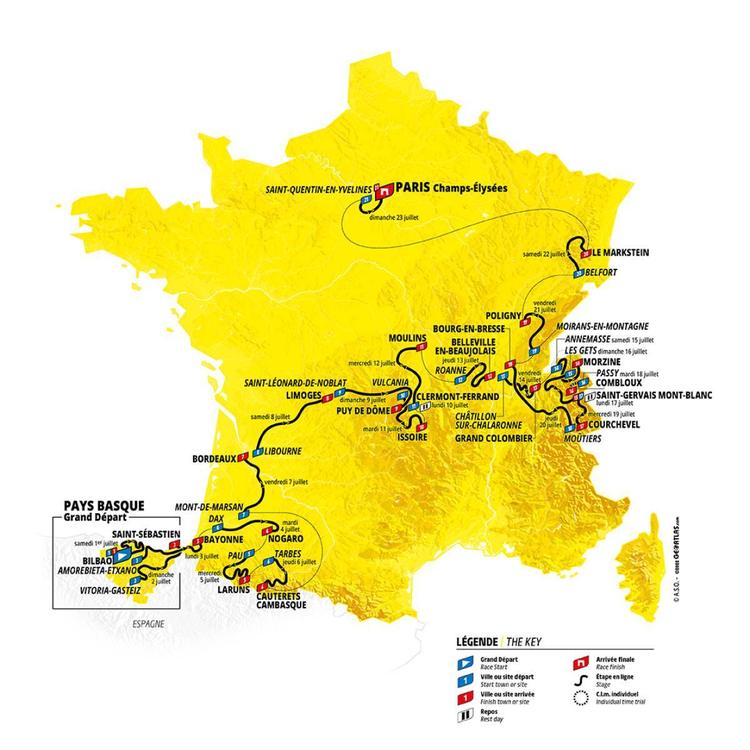 Tour de France au camping Dordogne Château le Verdoyer