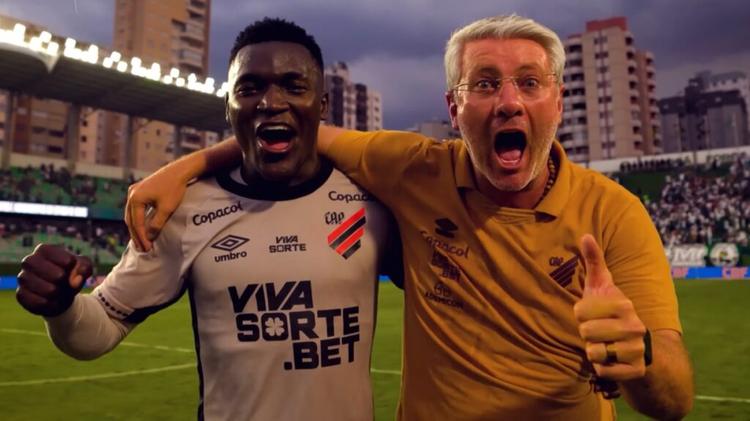 Odair faz pedido crucial no Athletico-PR (Foto: José Tramontin/athletico.com.br)