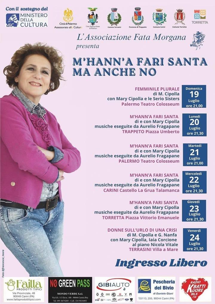Questa sera vi aspettiamo a Villa a Mare! 🎭✨ L’estate di Terrasini continua con un appuntamento da non perdere. Alle 21...