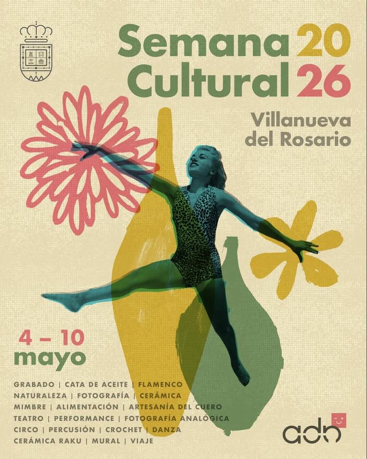 🎉✨ ¡Vuelve la Semana Cultural a Villanueva del Rosario! ✨🎉 Del 4 al 10 de mayo celebramos la Semana Cultural 2026, una...
