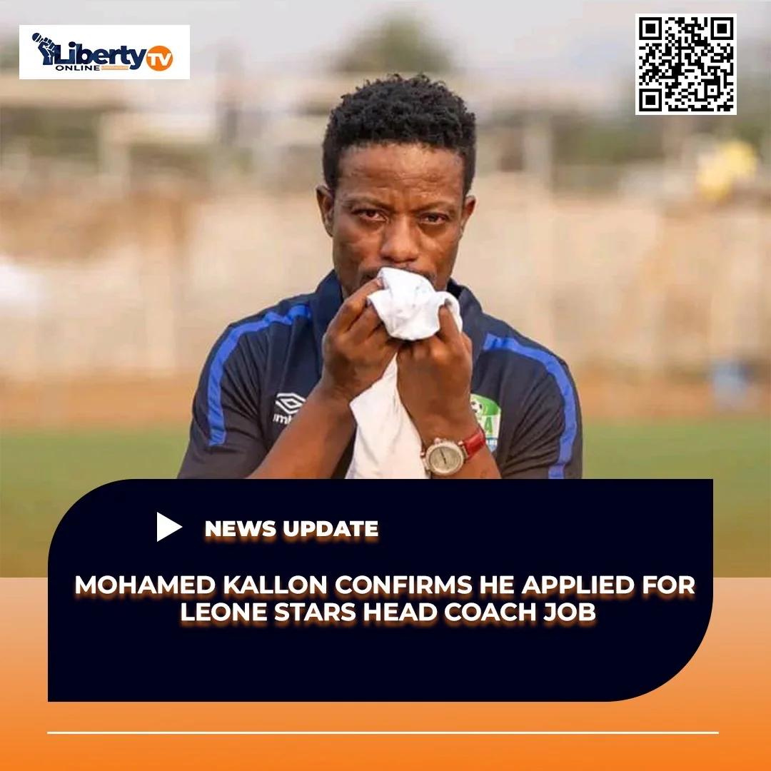 Mohamed Kallon Confirms Application for Leone Stars Head Coach Position