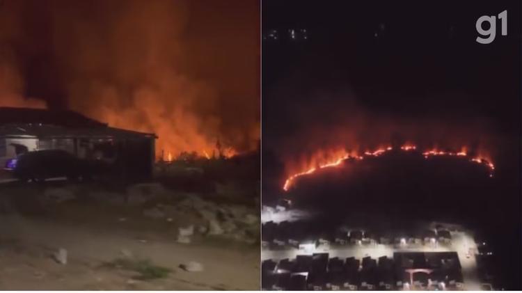 Incêndio em vegetação assusta moradores de residencial em Imperatriz; fumaça se espalha por quilômetros