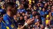 Tremendo: ovación de los hinchas de Rosario Central a Di María en el homenaje a Messi