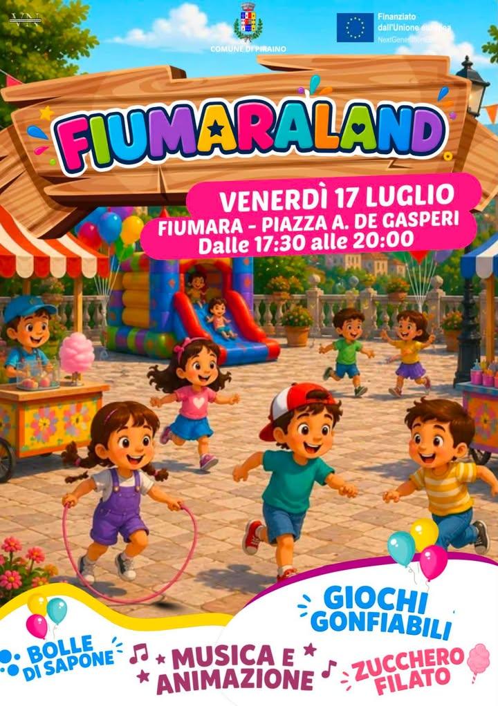 L’estate a Piraino continua con due appuntamenti pensati per far vivere ai più piccoli momenti di allegria tra gonfiabil...