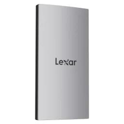 Lexar ES3 1TB External SSD on white background