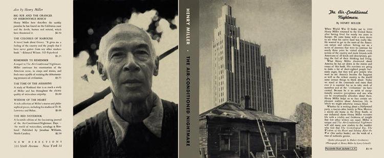 Henry Miller: On the Bleak Future of ART and what Modern Man Dreads Most