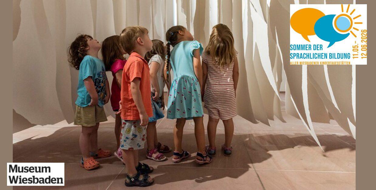 Sommer der sprachlichen Bildung - Museum Wiesbaden: Was ich sehe – Kinder sprechen über Kunst