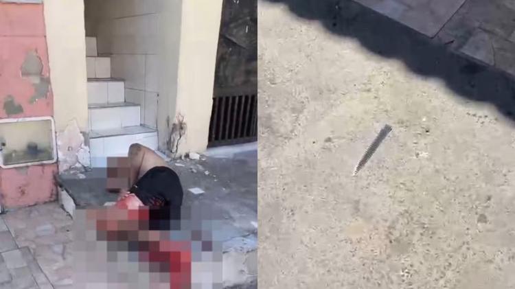 Policial de folga atira em filho que atacava pai com faca no interior do Ceará