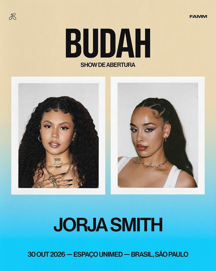 BUDAH abre show de Jorja Smith em São Paulo no dia 30 de outubro
